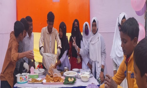 নাঙ্গলকোটের ইসলামপুর উচ্চ বিদ্যালয়ে শীতকালীন পিঠা উৎসব