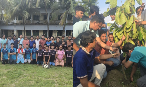 নাঙ্গলকোটে ছাত্রদলের আয়োজনে প্রীতি ফুটবল ম্যাচ ও বৃক্ষরোপণ কর্মসূচি অনুষ্ঠিত