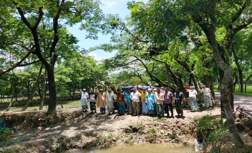 নাঙ্গলকোটে ২টি খাল ও ১১টি কালভার্ট বন্ধ, জলাবদ্ধতায় ৫গ্রামের ২হাজার একর কৃষি জমি