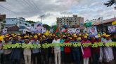 নাঙ্গলকোটে স্বেচ্ছাসেবক দলের প্রতিষ্ঠাবার্ষিকীতে বর্ণাঢ্য র‌্যালি