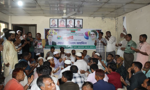 নাঙ্গলকোটে সাবেক প্রধানমন্ত্রী বেগম খালেদা জিয়ার ৮১ তম  জন্মবার্ষিকী পালিত