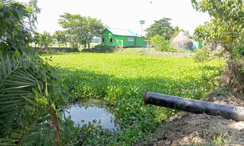 সাতবাড়িয়ায় খননের নামে মাটি লুটের অভিযোগ, শঙ্কায় নদী পাড়ের শতশত বাড়ি