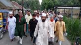 বাঙ্গড্ডার সেবাখোলা বাজারে জামায়াত প্রার্থী ইয়াছিন আরাফাতের গণসংযোগ
