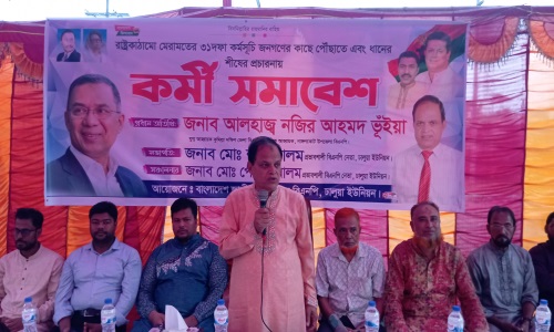 ঢালুয়া ইউনিয়ন বিএনপির কর্মী সমাবেশ