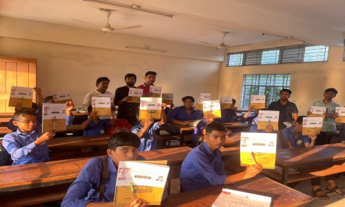 নাঙ্গলকোটে ছাত্রদলের উদ্যোগে শিক্ষা সামগ্রী বিতরণ