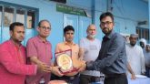 নাঙ্গলকোটে ৪ শিক্ষকের বিদায় সংবর্ধনা 