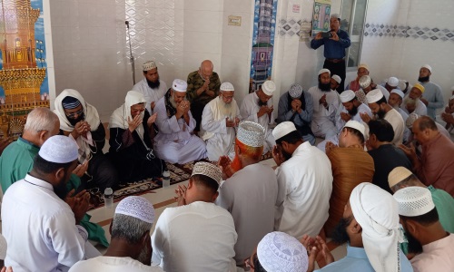 নাঙ্গলকোটে সাবেক এমপি ডা: কামারুজ্জামান স্মরণে খতমে কুরআন ও দোয়া মাহফিল