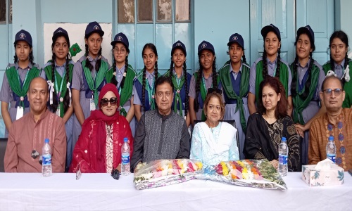 নাঙ্গলকোট বেগম জামিলা মেমোরিয়াল বালিকা উচ্চ বিদ্যালয়ে কৃতি শিক্ষার্থী সংবর্ধনা