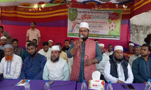 ঢালুয়ায় মিনিবার ফুটবল টুর্নামেন্ট উদ্বোধন