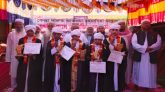 নাঙ্গলকোটের কেন্দ্রা দারুত তাকওয়া মাদ্রাসার হাফেজ ছাত্রদের পাগড়ি প্রদান