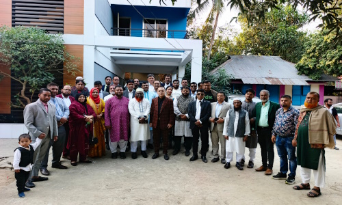 নাঙ্গলকোটে  আব্দুল গফুর ভূঁইয়ার ধানের শীষের পক্ষে বায়রা সদস্য কল্যাণ পরিষদের নির্বাচনী প্রচারণা 