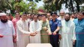 নাঙ্গলকোট থানা মসজিদের ভিত্তিপ্রস্তর স্থাপন  ও আইনশৃঙ্খলা নিয়ন্ত্রণ সভা