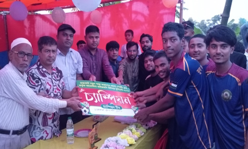 রায়কোট নতুন পাড়া তারুণ্যের আলো স্পোটিং ক্লাব মিনিবার ফুটবল টুর্ণামেন্ট ফাইনাল খেলা ও পুরস্কার বিতরণ  