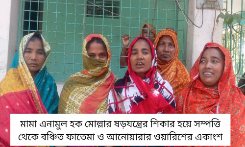 হেসাখালে  আদালতে বিচারাধীন বিরোধকৃত জমি দখল পায়তারার অভিযোগ 